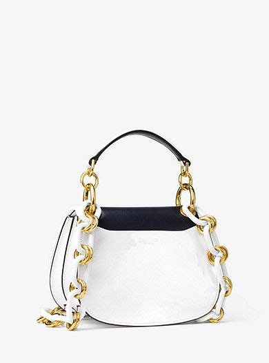 goldie small french calf leather shoulder bag michael kors|Michael Kors shoulder bags.